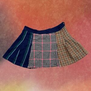 Rowing Blazers for Target Plaid Women's Skirt size 12
